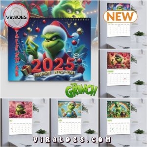 The Grinch 2025 New Year Calendar