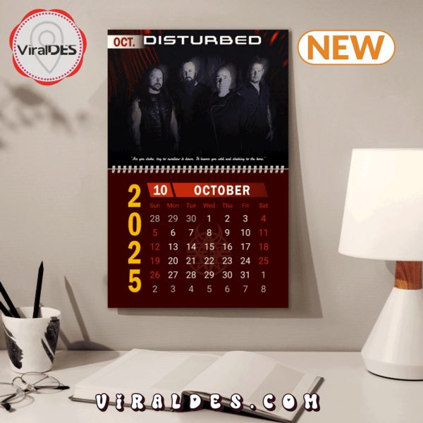 Disturbed Band 2025 New Year Calendar