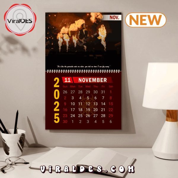 Disturbed Band 2025 New Year Calendar