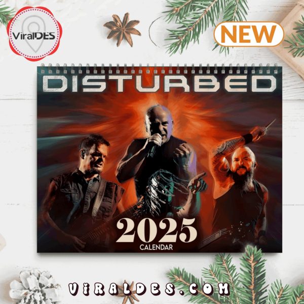 Disturbed Band 2025 New Year Calendar