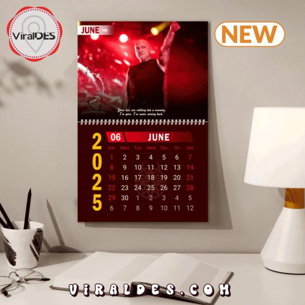 Disturbed Band 2025 New Year Calendar