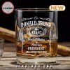 Trump President 45 47 Whiskey Glass