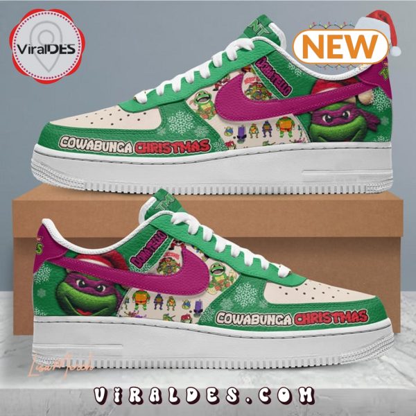 Donatello x TMNT Cowabunga Merry Christmas Air Force 1