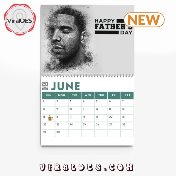 Drake Rapper 2025 New Year Calendar