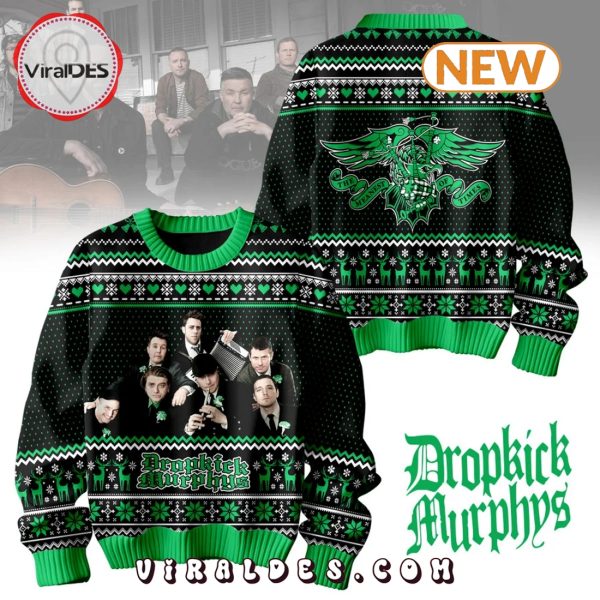 Dropkick Murphys Band 2024 Christmas Ugly Sweater