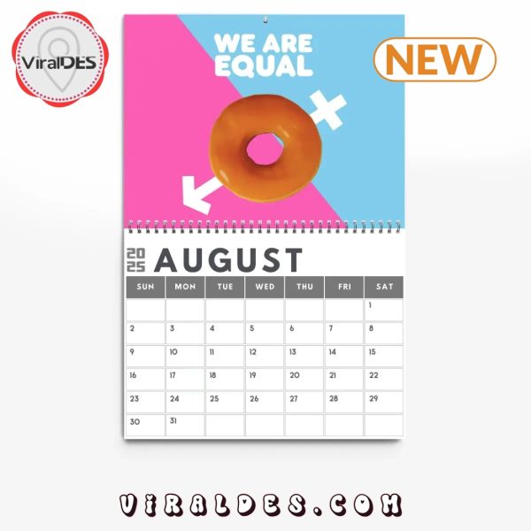 Dunkin’ Donuts In Love With Donuts 2025 New Year Calendar