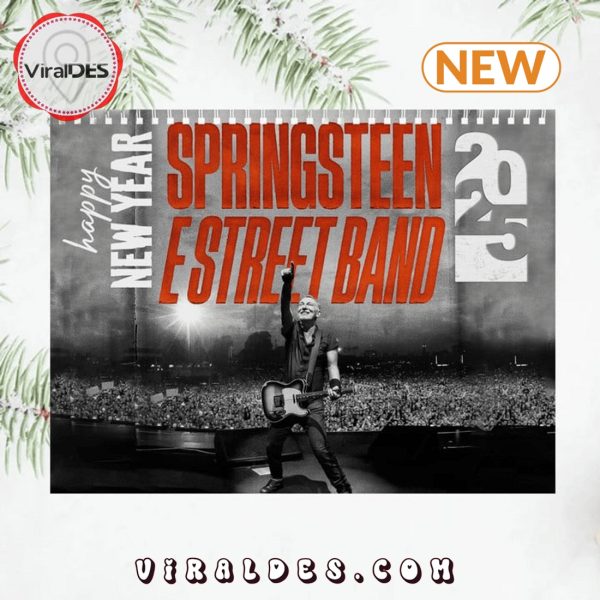 E Street Band Happy New Year 2025 Calendar