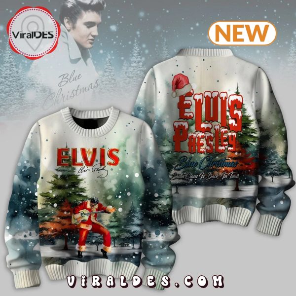 Elvis Presley Christmas Gifts Ugly Sweater