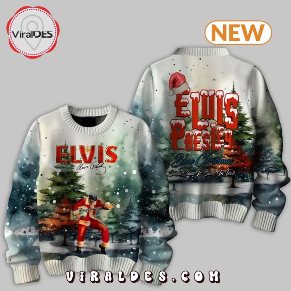 Elvis Presley Christmas Gifts Ugly Sweater