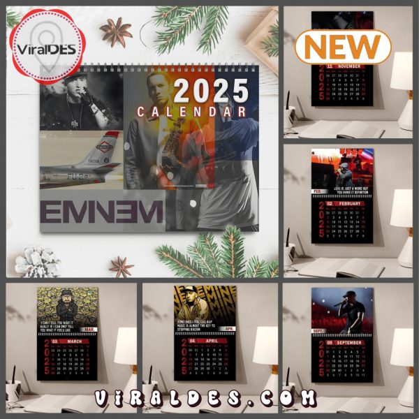 Eminem 2025 New Year Calendar