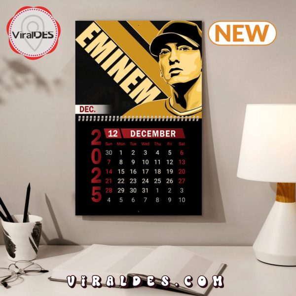 Eminem 2025 New Year Calendar