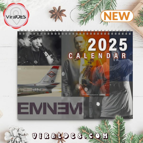 Eminem 2025 New Year Calendar