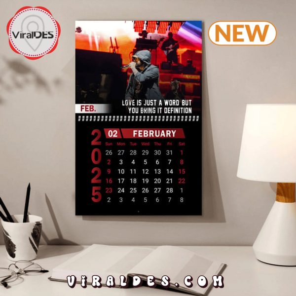 Eminem 2025 New Year Calendar