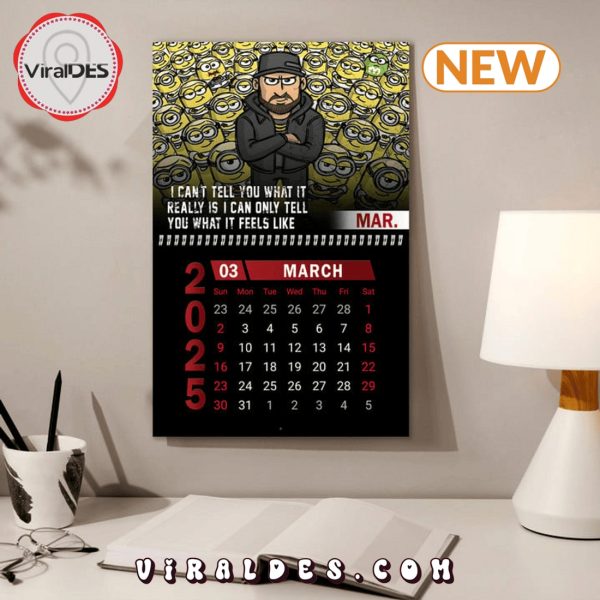 Eminem 2025 New Year Calendar