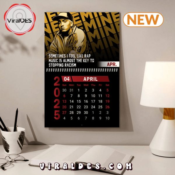 Eminem 2025 New Year Calendar