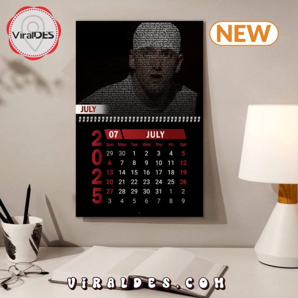 Eminem 2025 New Year Calendar