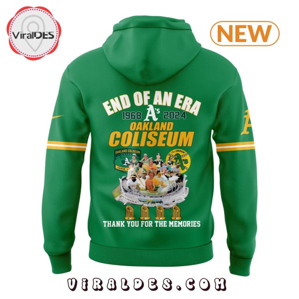 End Of An Era 1968 – 2024 Oakland Coliseum Hoodie