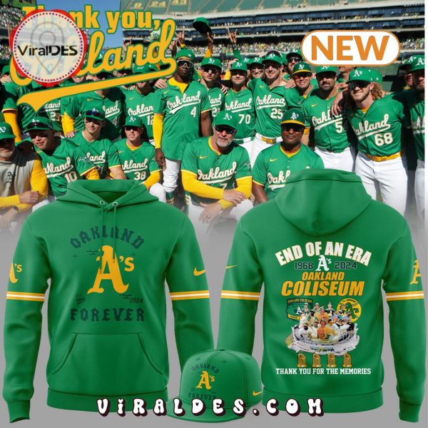 End Of An Era 1968 – 2024 Oakland Coliseum Hoodie