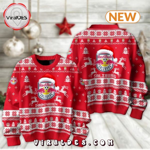 FC Red Bull Salzburg 2024 Christmas Ugly Sweater