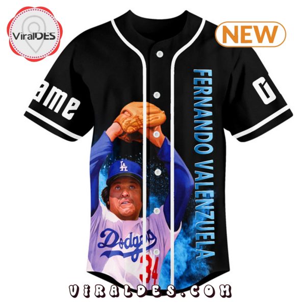 Fernando Valenzuela 1960 – 2024 Memories Baseball Jersey