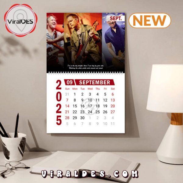 Foo Fighters Rock Band 2025 New Year Calendar