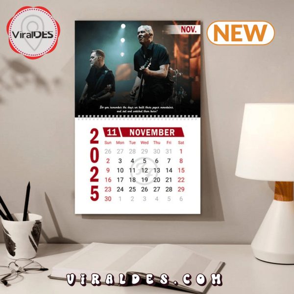 Foo Fighters Rock Band 2025 New Year Calendar