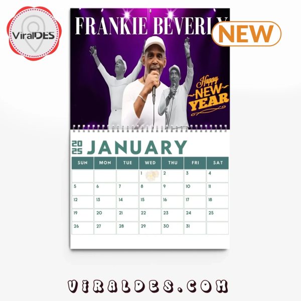 Frankie Beverly 2025 New Year Calendar