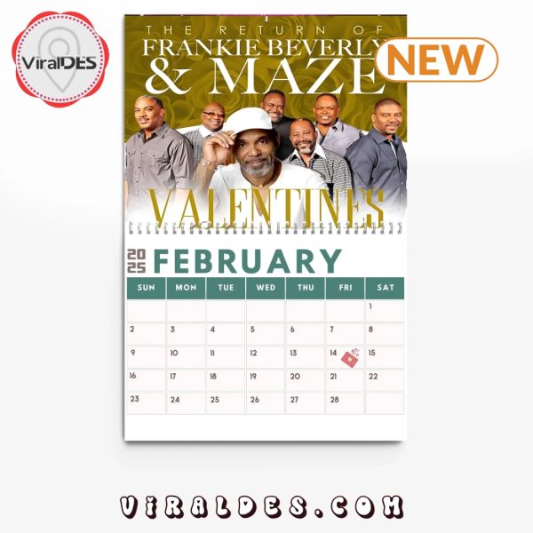 Frankie Beverly 2025 New Year Calendar