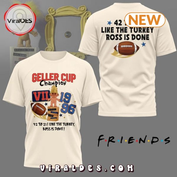 Friends Geller Cup Champions VII Beige Shirt