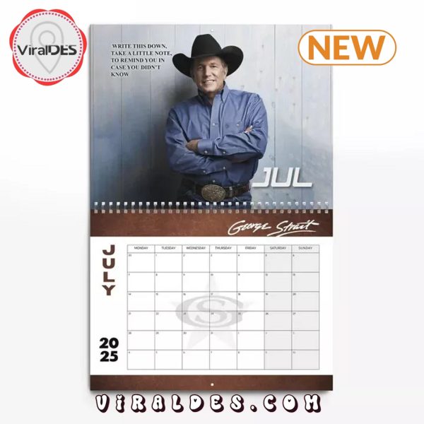 George Strait 2025 Seasons Calendar