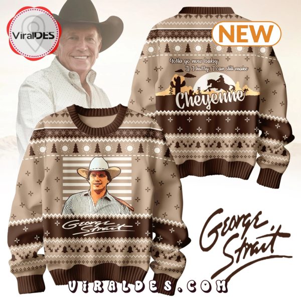 George Strait Christmas Ugly Sweater