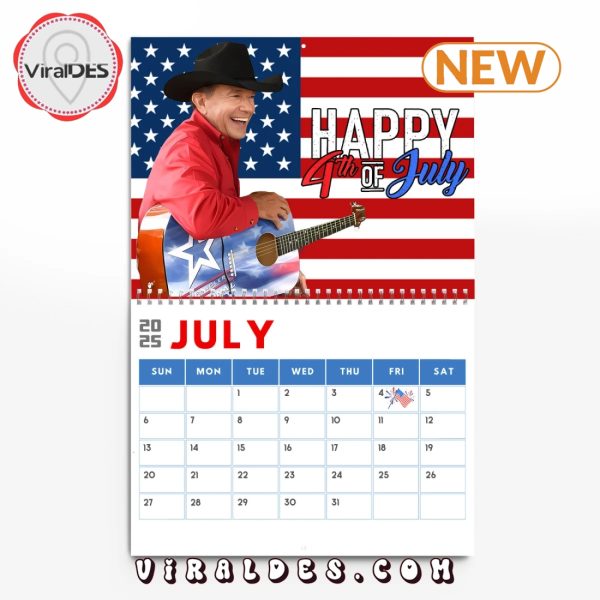 George Strait Signatures 2025 New Year Calendar