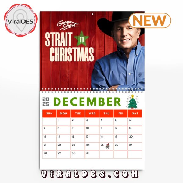 George Strait Signatures 2025 New Year Calendar