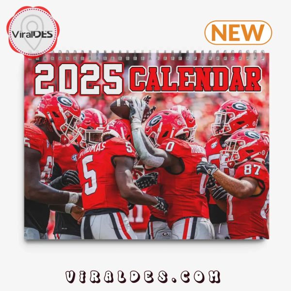 Georgia Bulldogs 2025 New Year Calendar