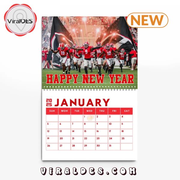 Georgia Bulldogs 2025 New Year Calendar