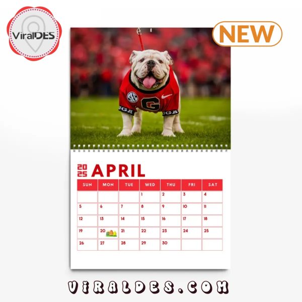 Georgia Bulldogs 2025 New Year Calendar