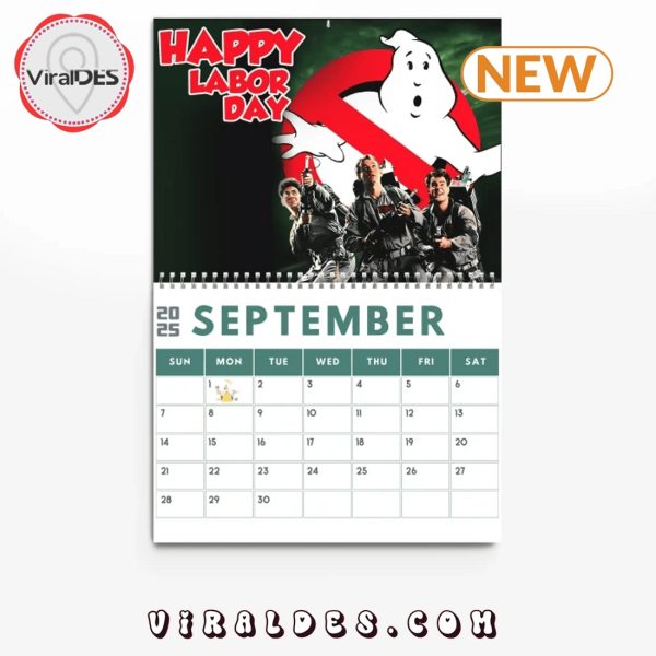 Ghostbusters Film 2025 New Year Calendar