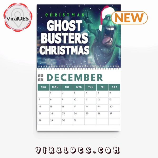 Ghostbusters Film 2025 New Year Calendar