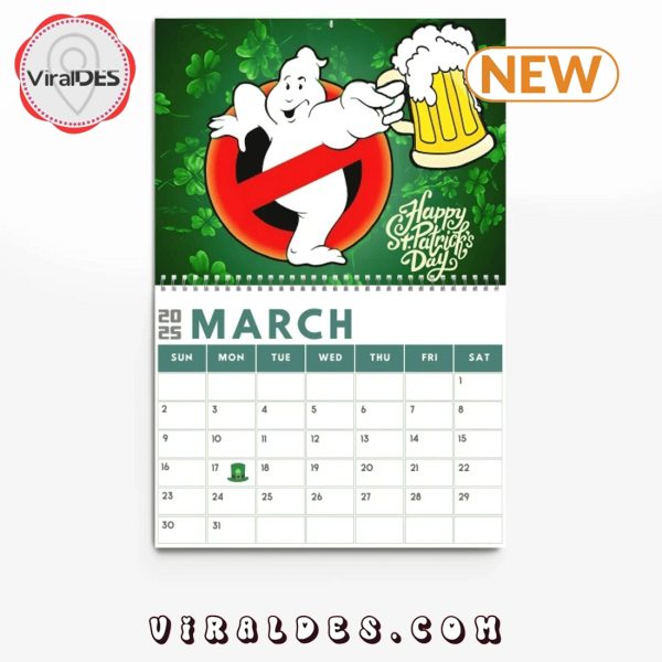 Ghostbusters Film 2025 New Year Calendar