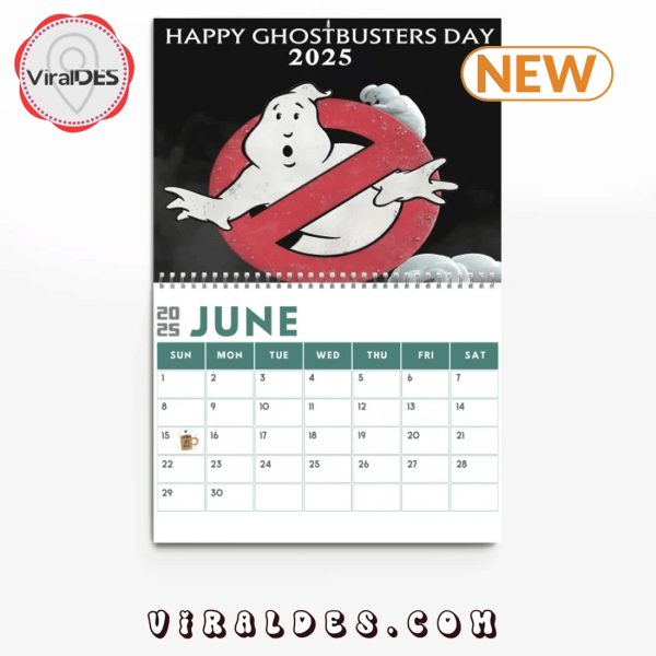 Ghostbusters Film 2025 New Year Calendar