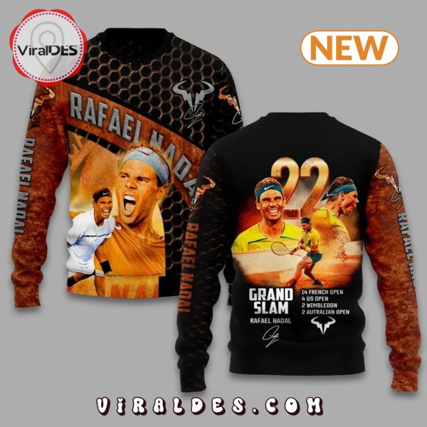 Grand Slam Rafael Nadal Signatures Hoodie