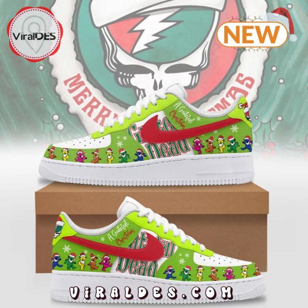 Grateful Dead Merry Christmas 2024 Air Force 1 Shoes