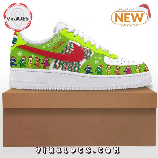 Grateful Dead Merry Christmas 2024 Air Force 1 Shoes