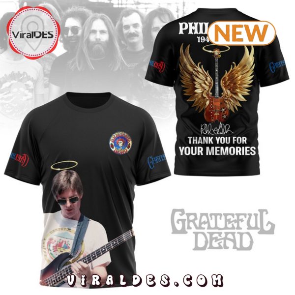 Grateful Dead – Phil Lesh Thank You For Your Memories Shirt