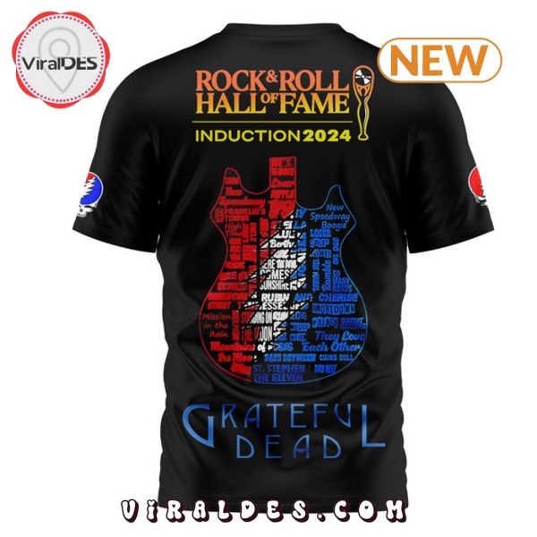 Grateful Dead – Rock & Roll Hall of Fame Black Shirt