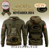 Georgia Bulldogs Camo 2024 Salute to Service Hoodie