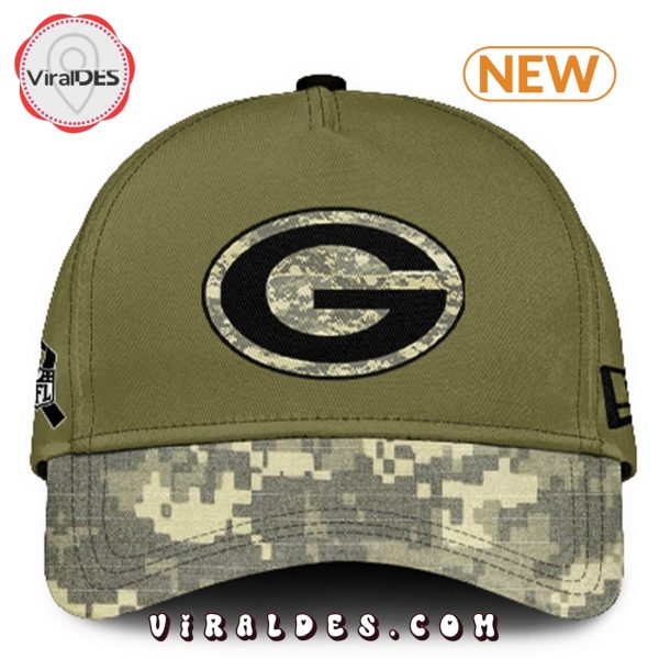 Green Bay Packers Salute to Service Camo Hoodie, Jogger, Cap