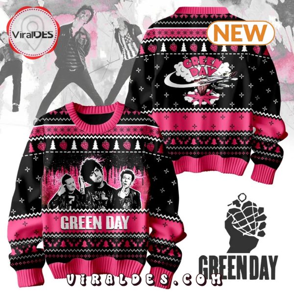 Green Day Band 2024 Christmas Ugly Sweater