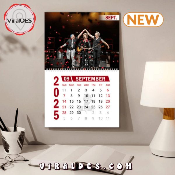 Green Day Rock Band 2025 New Year Calendar