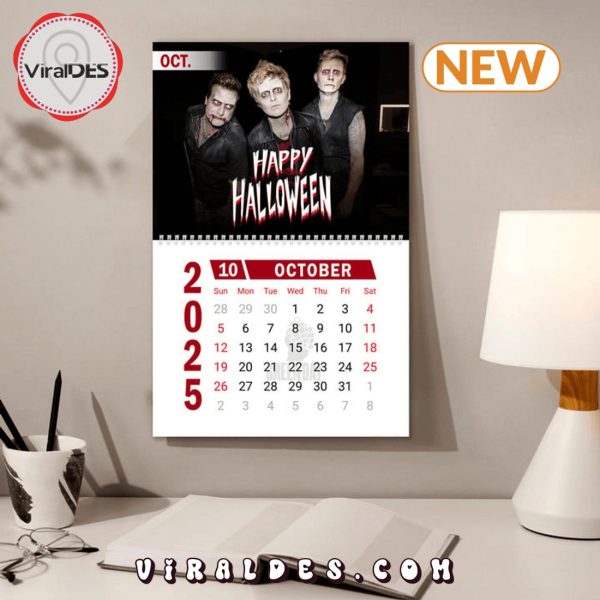 Green Day Rock Band 2025 New Year Calendar